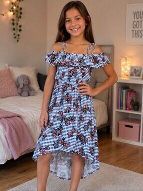 10-12 Girls Floral dress